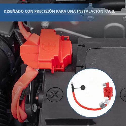 Vista 6 de Terminal positivo de la batería del cable de soplado de cable de plomo más poste reemplazo para BMW E90 E91 E92 E82 E84 E88 128i 135i 325i 325xi