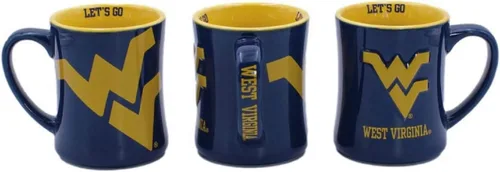 Vista 10 de RFSJ Taza de cerámica de 16 onzas con relieve (3D) (Alabama) - Se incluye una taza
