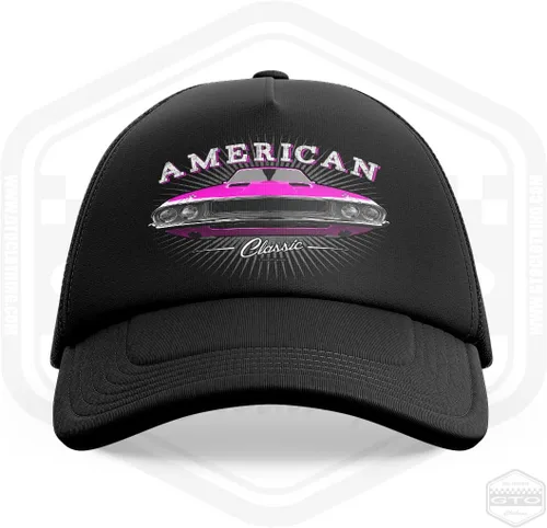 Vista 4 de 1970 Challenger American Muscle Gorra de camionero