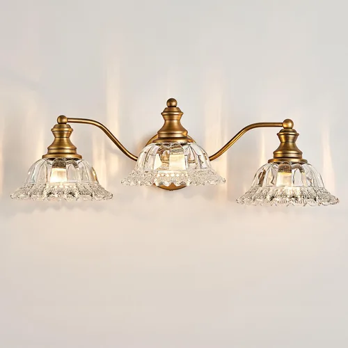 Vista 40 de XIEDUN Apliques de Pared Vintage Apliques de Pared de Latón 1 Luz Lámparas de Pared para Sala de Estar