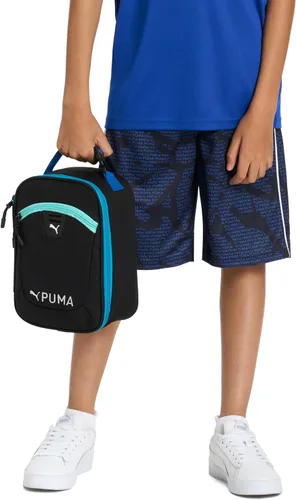 Vista 4 de PUMA Fiambrera de Rally para niños, Negro/ granito jaspeado, Talla única