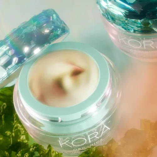 Vista 5 de KORA Organics Active Algae - Hidratante ligero, crema facial hidratante, hidratante facial calmante para hombres y mujeres, certificado orgánico