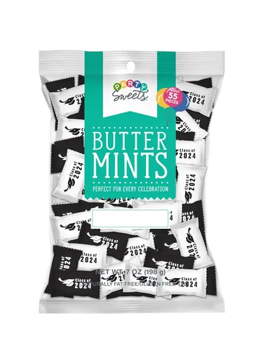Vista 28 de Party Sweets Let's Party Buttermints de Hospitality Mints, Appx 300 mentas, bolsas de 7 onzas (paquete de 6) Gluten Free & Kosher, Quality you can