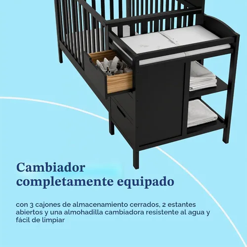 Vista 4 de Graco Benton - Cuna convertible 5 en 1