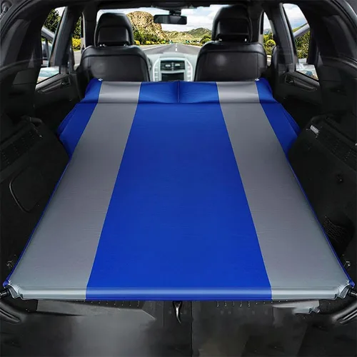 Vista 8 de Pad Thickened Air Mattress, Ultra-Thick Material Extra-High Car Air Mattress, Wrangler, Camping Travel Mattress Multifunctional (Normal,Black)