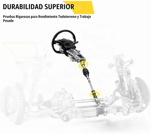 Vista 5 de TUCAREST Columna de eje de dirección intermedia 425-W01 compatible con Chevy S10 99-03 (para RWD, 2 puertas) 99-04 Tracker / 99-05 Su-zuki Grand