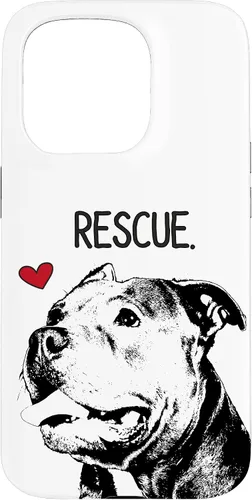 Vista 14 de Rescue Pitbull Dog Save Dogs Pit Bull Lover - Carcasa para iPhone 17