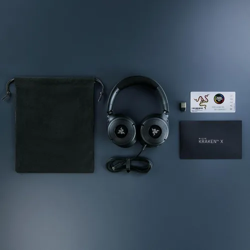 Vista 8 de Auriculares Razer Kraken V4 X con cable para juegos: Controladores de 40 mm - Micrófono cardioide - Almohadillas de espuma viscoelástica