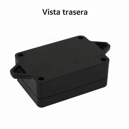Vista 5 de Caja de conexiones impermeable a prueba de polvo IP65 de plástico ABS, proyecto eléctrico universal con oreja fija, color negro, 3.26"x 2.28"x 1.29