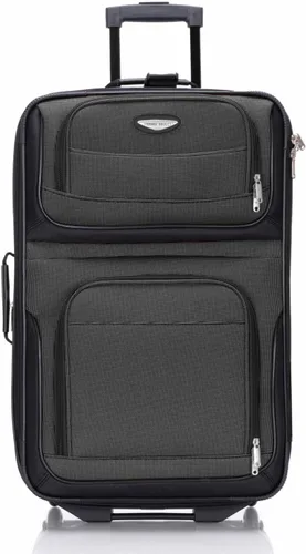 Vista 49 de Travel Select Amsterdam - Equipaje vertical y expansible con ruedas, marino