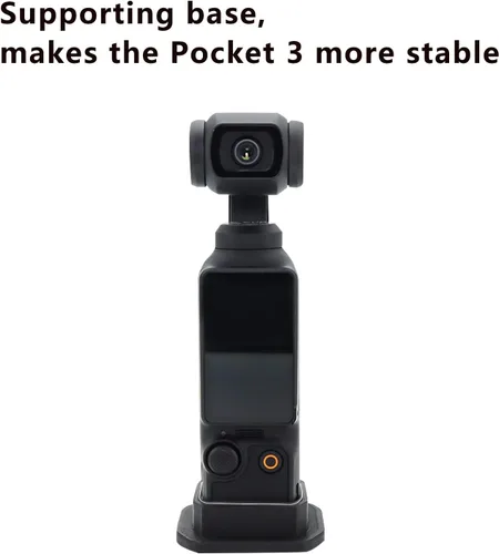 Vista 3 de para DJI OSMO Pocket 3 Base de la Cámara Soporte de Escritorio Estabilizador de Bolsillo 3 Soporte Soporte