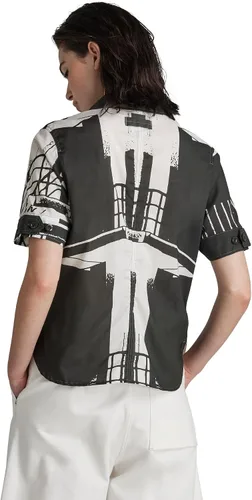 Vista 2 de G-Star Raw Camisa de manga corta con botones para mujer