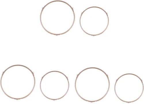 Vista 10 de 1 Unidades Soporte para horno de microondas, para encimera, rodillos de microondas, bandejas redondas, pantalla tostadora, rodillos de microondas