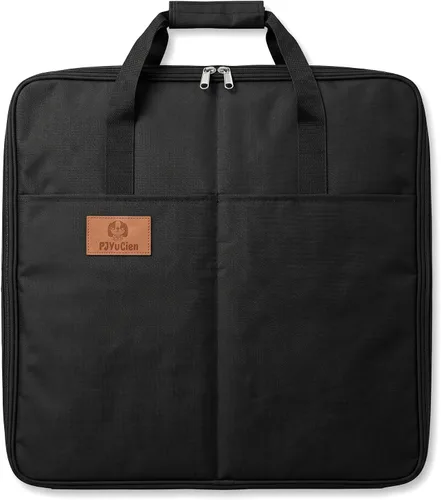 Vista 9 de PJYuCien Bolsa de Almacenamiento para Corralito de Perros, Adecuada para Corralito Plegable de Ejercicio para Mascotas de 61x61 cm, Valla
