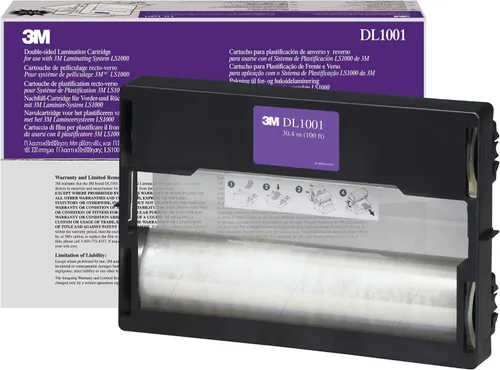 Vista 4 de Scotch 3M - Repuesto de laminado doble, rollo de 12 pulgadas x 100 pies, laminado sin calor (DL1001)