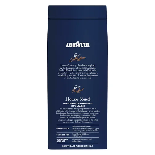 Vista 3 de Lavazza Perfetto Mezcla de café molido, tostado oscuro, 12 oz