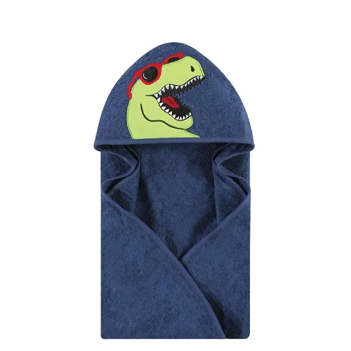 Vista 25 de Hudson Baby Toalla con capucha unisex de algodón con cara de animal para bebé, cocodrilo, talla única
