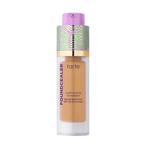 Vista 27 de tarte Babassu Foundcealer Base Dewy - Protector solar SPF 20 de amplio espectro, base y corrector en 1 con SPF, maquillaje vegano para el cuidado