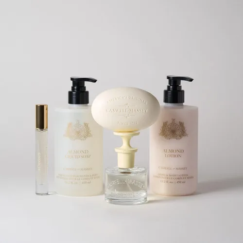 Vista 4 de Caswell-Massey Eau De Toilette - Perfume en espray de almendra, infundido con cereza, sal y haba tonka, fragancia para mujeres, fabricado en Estados