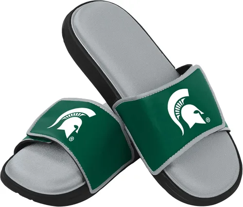 Vista 159 de FOCO Sandalias deportivas de espuma para ducha con logotipo de equipo universitario de la NCAA para hombre