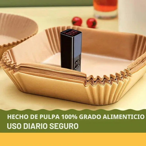 Vista 5 de Forros pequeños para freidora de aire COMFEE' Compact 2.1, forros de 2 cuartos de galón para freidora de aire para Instant Pot Vortex Mini, forros