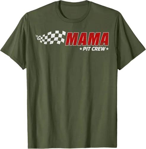 Vista 49 de Mama Pit Crew Race Car Birthday Family Matching Pit Crew Camiseta