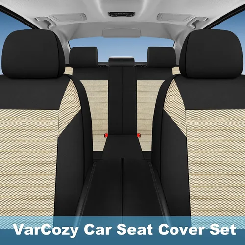 Vista 3 de VarCozy Juego de fundas de asiento MeshFlex