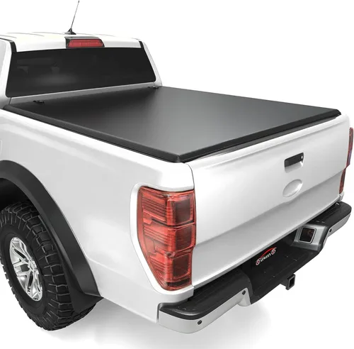 Vista 11 de Cubierta enrollable suave para Ford F-150 2004-2026 de 5.5 pies Soft Roll Up Negro mate