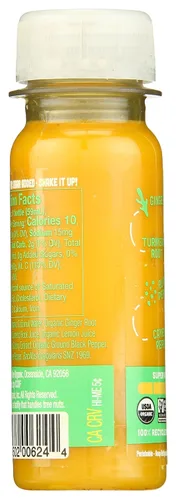 Vista 2 de Vive Organic Immunity Boost Cayena, shot de jengibre y cúrcuma (botella de 2 onzas)
