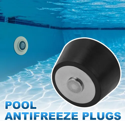 Vista 6 de Enchufe de invierno para piscina de 1.5 a 2 pulgadas, tapones de expansión de invierno para piscina con tornillo SS, pernos de acero inoxidable