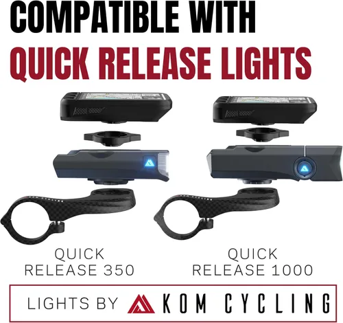 Vista 7 de KOM Cycling Wahoo Elemnt - Soporte compatible con múltiples computadoras Wahoo, incluyendo Wahoo Elemnt Bolt, Elemnt Roam, Elemnt Mini y Elemnt