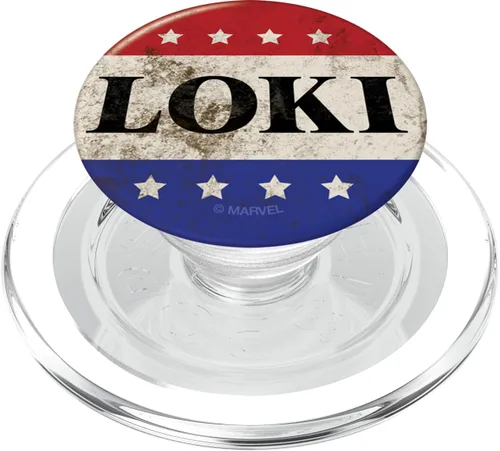 Vista 8 de Marvel Loki President Loki Button PopSockets intercambiables PopGrip