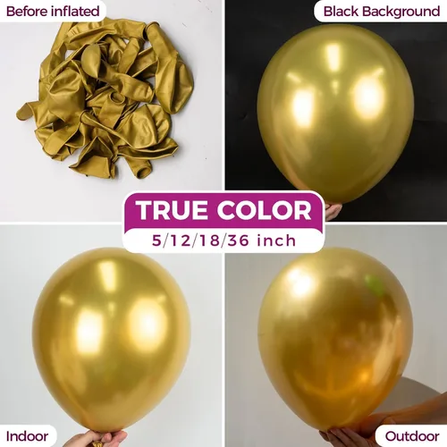 Vista 241 de Bezente Globos Naranjas de Látex para Fiestas - Paquete de 150 Globos de Helio Naranjas Mate Pequeños de 5 Pulgadas para Decoraciones de Fiestas