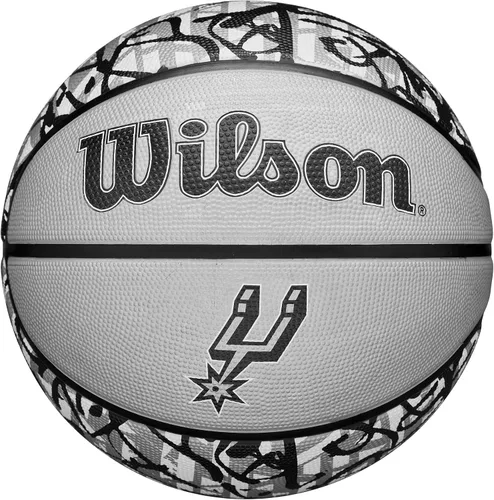 Vista 11 de Wilson NBA Team Balones de baloncesto con diseño de grafiti - Talla 7 - 29.5