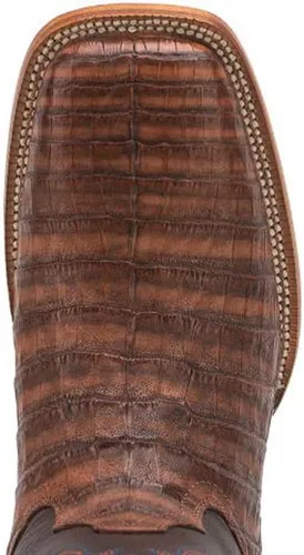 Vista 4 de R. Watson SQ Toe Caiman Belly - Bota de coñac RW2503-2