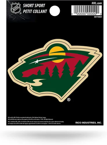 Vista 27 de Calcomanía deportiva corta de la NHL