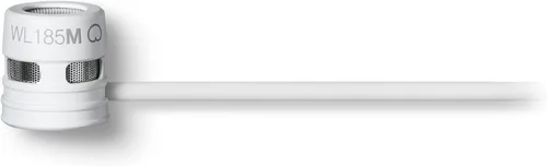 Vista 5 de Shure WL185M - Micrófono lavalier profesional de bajo perfil - Micrófono lavalier condensador cardioide con terminación TA4F, incluye funda, clip