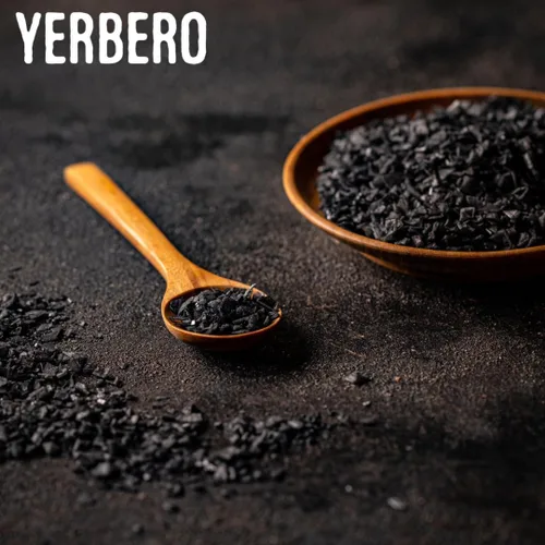 Vista 6 de Yerbero - Sal negra para protección 2oz (56g) - Sal Negra - Suministros esenciales de Wiccan y brujería para rituales, hechizos y purificación - Sal