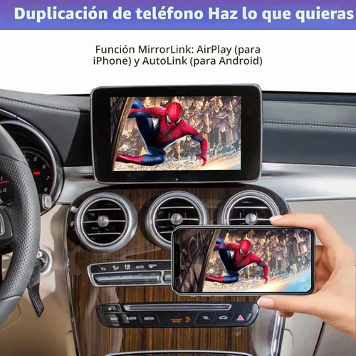 Vista 4 de Decodificador inalámbrico de interfaz CarPlay para Mercedes-Benz NTG5.0