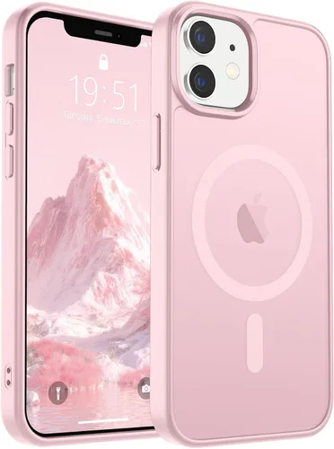 Vista 305 de SUPFINE Funda magnética para iPhone SE 2022 (3ª)/2020 (2ª), iPhone 8 (compatible con MagSafe) (protección contra caídas de grado militar), funda