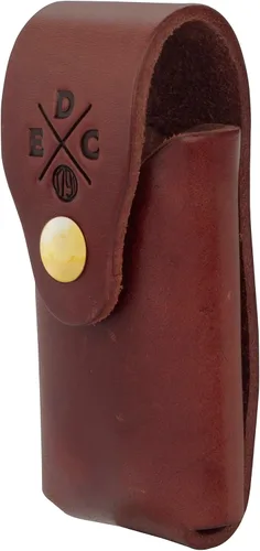 Vista 5 de Funda multiherramienta, cuero americano, bolsa multiherramienta para cinturones, funda multiherramienta con broche, compatible con multiherramientas