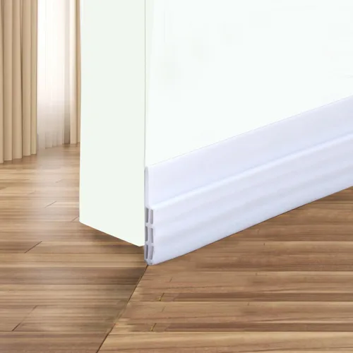Vista 9 de Burlete Autoadhesivo para Puerta Tapón Corrientes de Aire - Camel Home Burlete de Goma para Interior Debajo de la Puerta para Tira de Sellado
