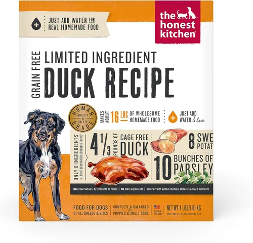 Vista 11 de Alimento para Perro con Escasos Ingredientes Deshidratados Moderados de Honest Kitchen