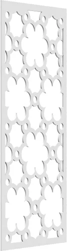 Vista 109 de 9 3/8"W x 24 3/8"H x 1/4"T Southgate Decorativos Paneles De Pared De Madera Calado, Abedul