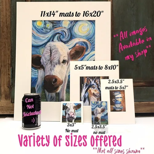 Vista 7 de Dachshund Dog Art Giclee Print Animal Artwork Gallery Wall Decor, Gifts, Mat Option