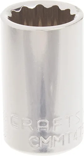 Vista 4 de CRAFTSMAN - Llave poco profunda, SAE, accionamiento de 1/2 pulgada, 1 pulgada, 12 puntas (CMMT47514)