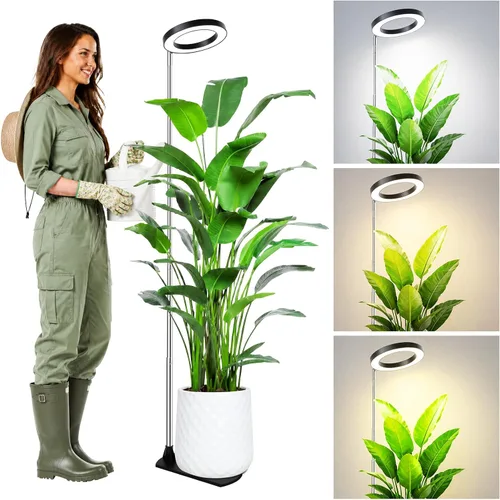 Vista 9 de Luces de cultivo para plantas de interior, luz de espectro completo de 6.3