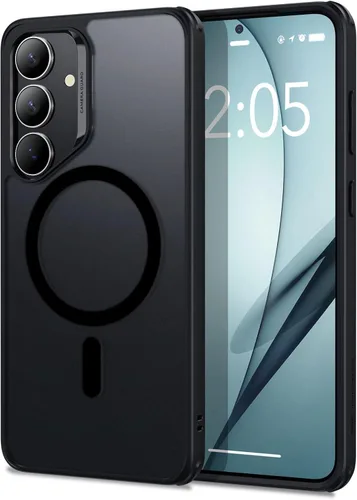 Vista 51 de ESR Funda para iPhone 15 Pro, compatible con MagSafe, protección de grado militar, resistente al amarillamiento, parte trasera resistente a