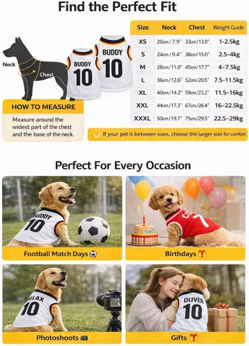 Vista 37 de Petitebella Personalize Camiseta para perro cachorro con tema nacional (Argentina, XS)