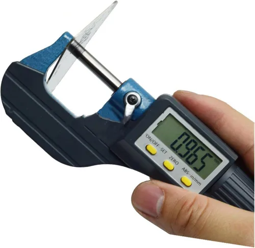 Vista 6 de Micrometro Digital Electrónico Exterior, Micrómetro Digital 0-1"/25MM Rango de Medición, Herramientas de Medición Profesionales Pulgadas/Sistema